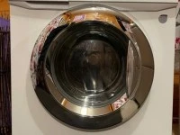 LG 7kg washer dryer, Foldable Wooden Table