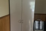 Queen sized bed, Front loader washing machine, Fridge slimline, Pot di...