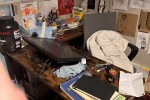 Cabinet, Double bed with box frame (2), Dresser, cabinet, couch, Books...