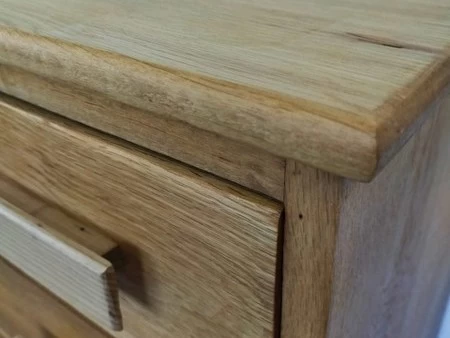 MID CENTURY TALL BOY DRAWERS- SOLID OAK, Drawers