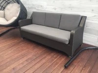 1beanbag, 1 outdoor coffee table, outdoor hanging chair, 1 queen bed, ...