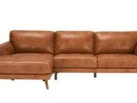 Luca Hendrix II Leather sofa 3 seater