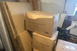 Boxed furniture + couch