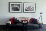 Black Leather Sofa