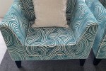 Turquoise 4 peice Danske Mobler Lounge Suite 2 x 3 seater and 2 x 1 se...