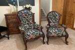 2x antique chairs