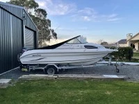 5m fibreglass trailer boat