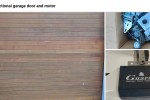 Single sectional auto door - 2.7m long x 4 pieces plus motor and box o...