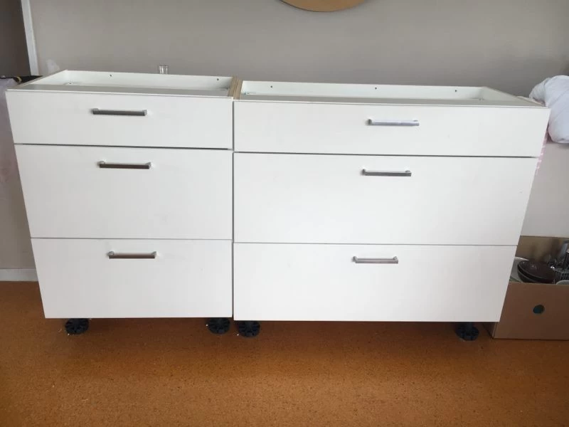 Kitchen drawer unit - no benchtop, Kitchen drawer unit - no benchtop