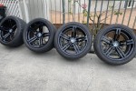 Set of 4 x alloy wheels and tyres