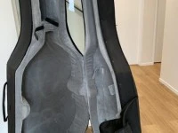 Three Quarter size Double bass in excellent condition as good as new