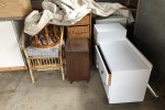 Double bed base and mattress, Queen bed base and mattress, Large buffe...