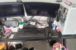 Double bed, Chest of drawers, Desk, Chair