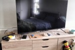 Queen Bed frame and Mattress, TV Cabinet, Dining table