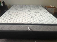 Queen bed and queen base