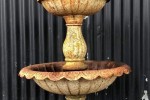 Garden fountain 1.4 high heavy cast iron