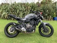 Motorcycle Yamaha MT-07 2016