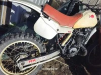 Old dirt bike