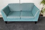 Turquoise 4 peice Danske Mobler Lounge Suite 2 x 3 seater and 2 x 1 se...