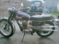 Motorcycle Triumph 1970 Trophy T100C