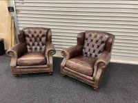 2 arm chairs