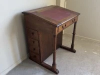 Wooden desk