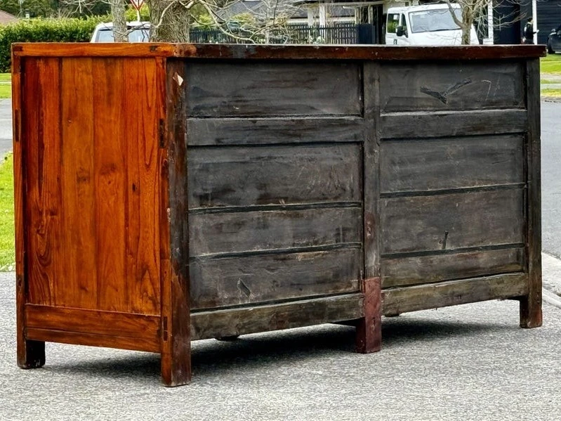 $1 reserve! absolutely stunning indonesian solid rosewood sideboard!