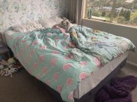 Queen bed