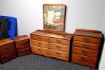 Solid Wood, Bedroom Set, Dresser, Side table