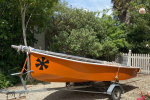 Small boat Sunburst with trailer no WoF