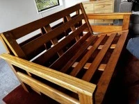 NZ Made Futon Frame Sofa Bed