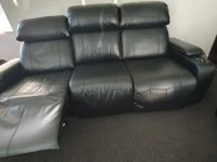 3 seater leather sofa