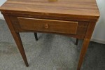 Sewing machine and table