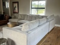 Harvey Norman Cloud Grey Sofa