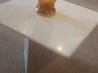 White Marble Coffee Table