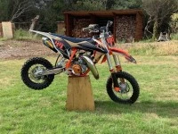 Motorcycle ktm sx 50