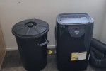 Queen bed and base, 4 boxes, Portable HVAC/Fan, Suitcase, 3x3 Plastic ...