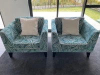 Turquoise 4 peice Danske Mobler Lounge Suite 2 x 3 seater and 2 x 1 se...