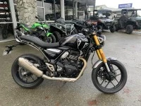 Motorcycle triumph 400 speed