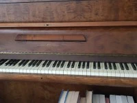 Wooden piano