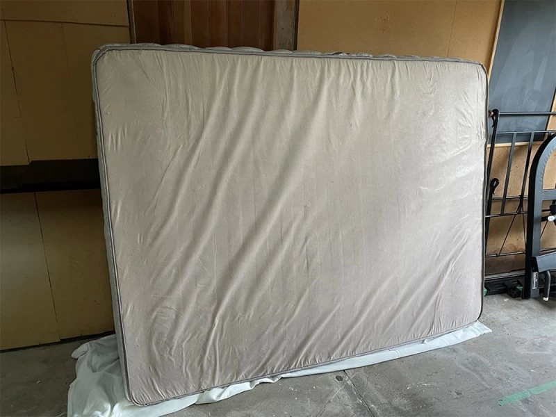 Queen Size Matress and Frame, Single Mattress Only, Base and arms of p...