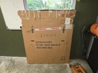 Vehicle bonnet in box