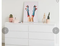 Lowboy drawers, study desk, full length mirror