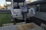 Motor boat 6.45 alloy hardtop
