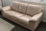 Leather sofa