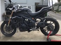 Motorcycle triumph speed triple