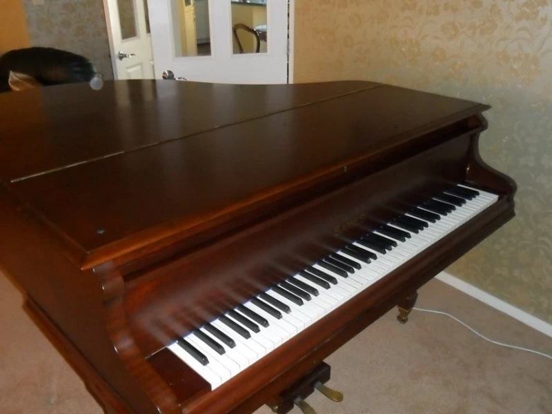 Sanes baby grand piano