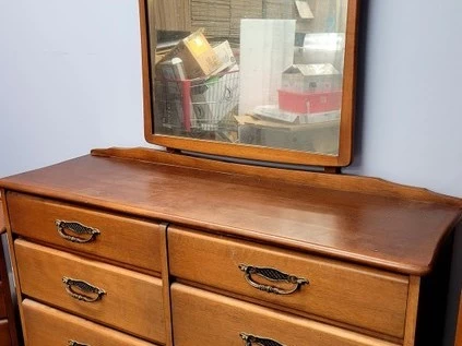 Solid Wood, Bedroom Set, Dresser, Side table