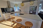 Fridge/freezer, Oven, Cooktop, Dishwasher drawers, Stone benchtop incl...
