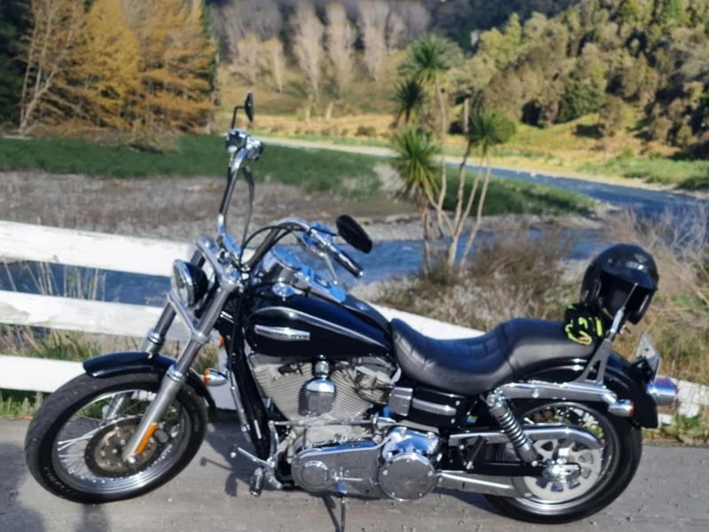 Motorcycle Harley davidson Superglide